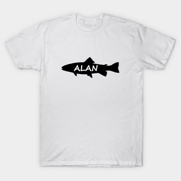 Alan Fish T-Shirt by gulden